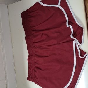 Athletic Works exercise shorts with lining